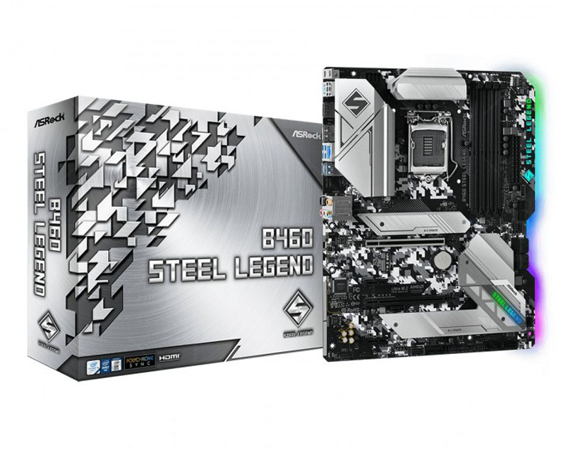 B460- socket 1200 - Mainboard Asrock B460 Steel Lengend